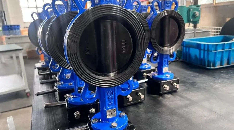manual butterfly valve installation
