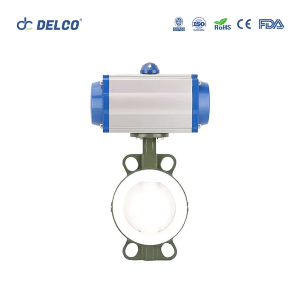 DELCO Wafer Type Butterfly Valve 3
