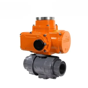 Electric Actuated PVC Ball Valve 1