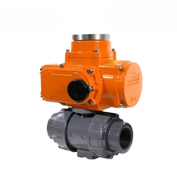 Electric Actuated PVC Ball Valve 1