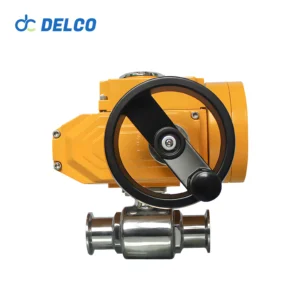 Electric Sanitary Ball Valve 1