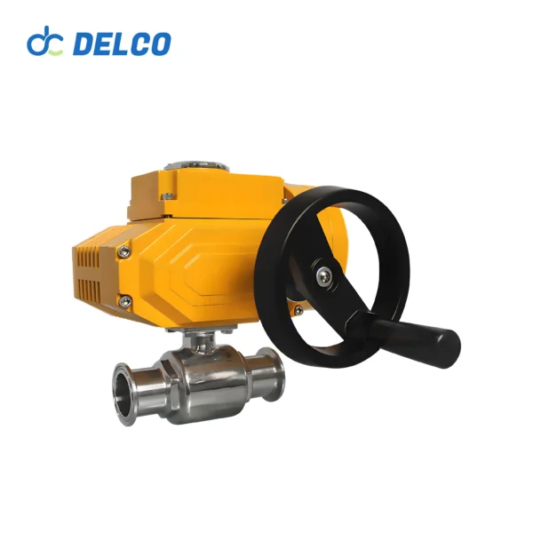Electric Sanitary Ball Valve 2