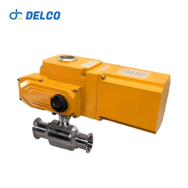 Electric Sanitary Ball Valve 6