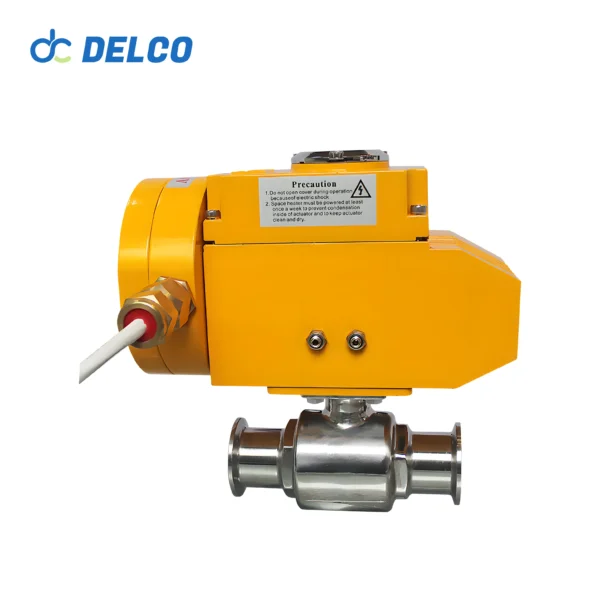 Electric Sanitary Ball Valve