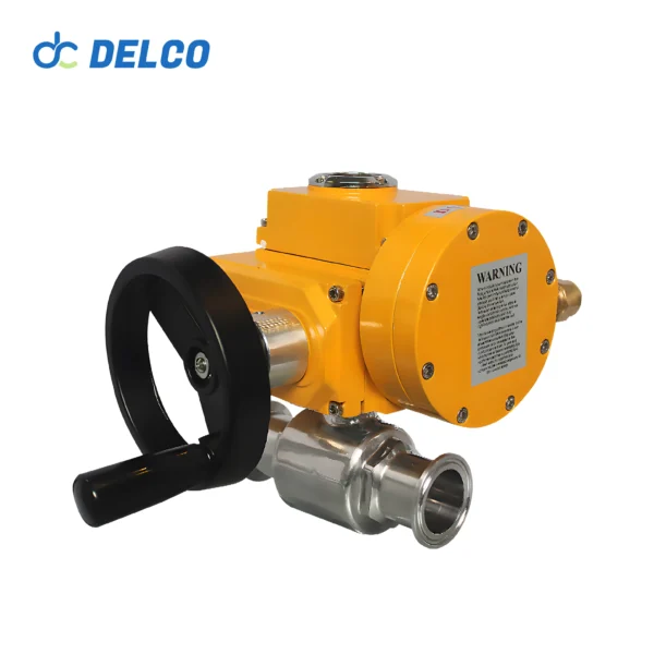 Electric Sanitary Ball Valve 8