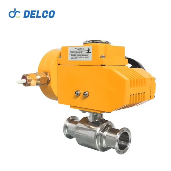 Electric Sanitary Ball Valve 9