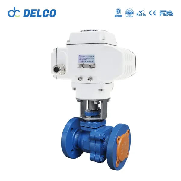 PTFE-Lined Flanged Ball Valve 2