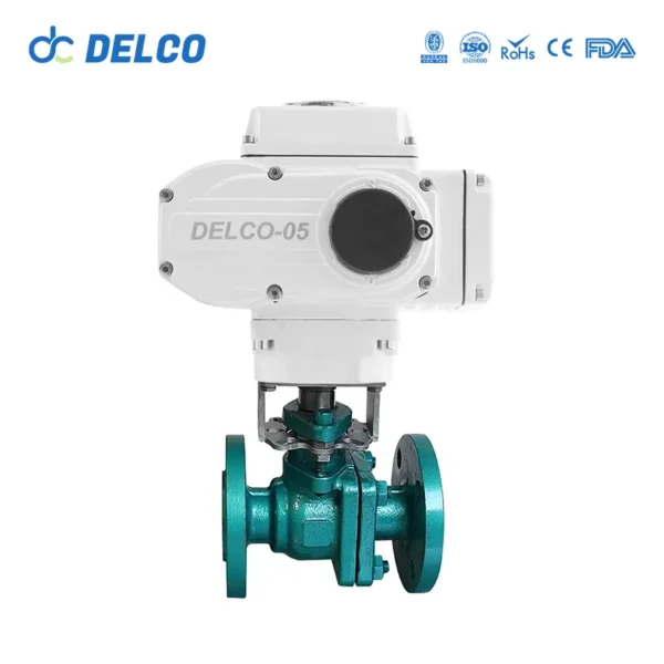 PTFE-Lined Flanged Ball Valve 4