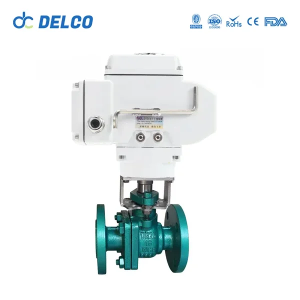 PTFE-Lined Flanged Ball Valve 5