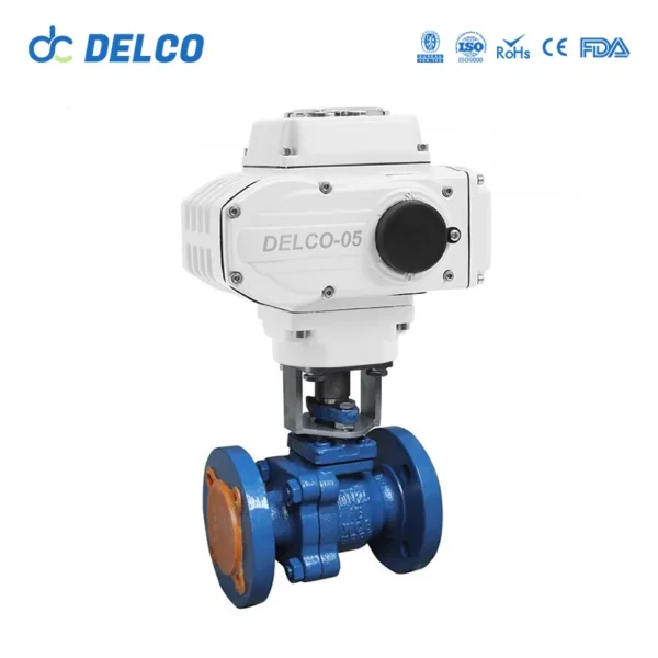 PTFE-Lined Flanged Ball Valve 6