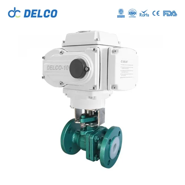 PTFE-Lined Flanged Ball Valve 7