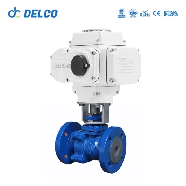 PTFE-Lined Flanged Ball Valve 8