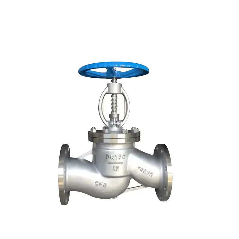 Válvula de globo manual: Diagrama de estructura interna y componentes