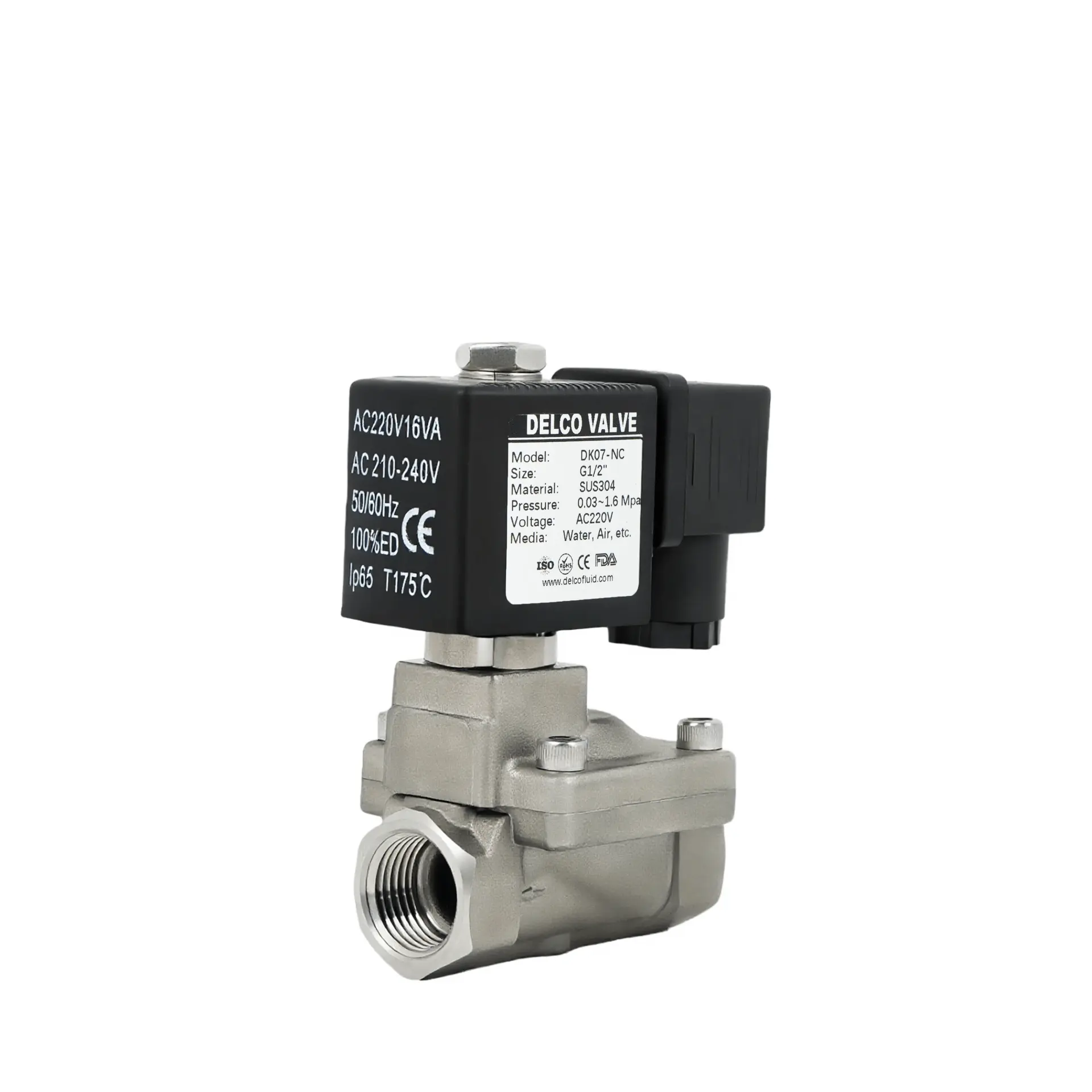 Stainless Steel Pilot Solenoid Valve