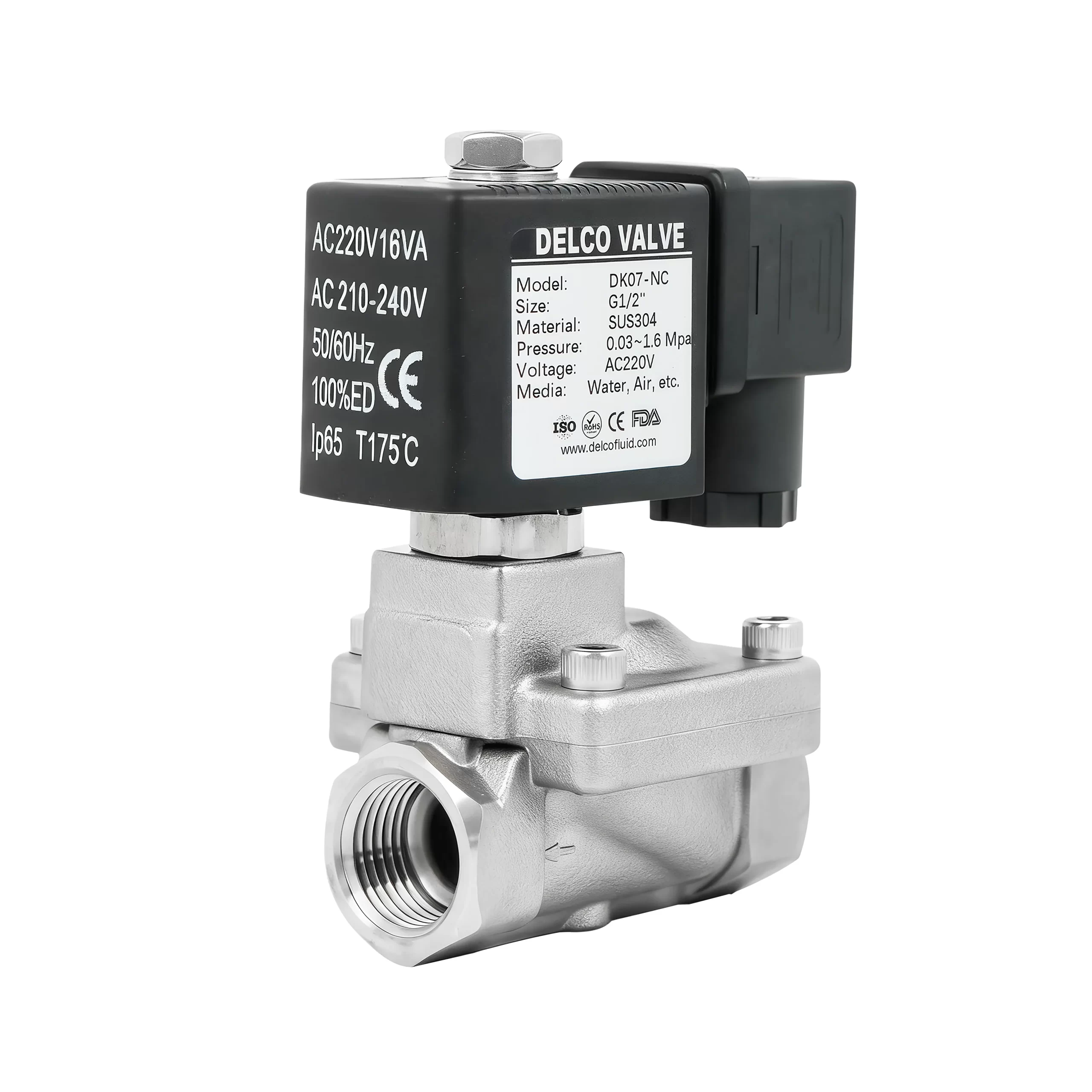Válvula solenoide pilotada 3
