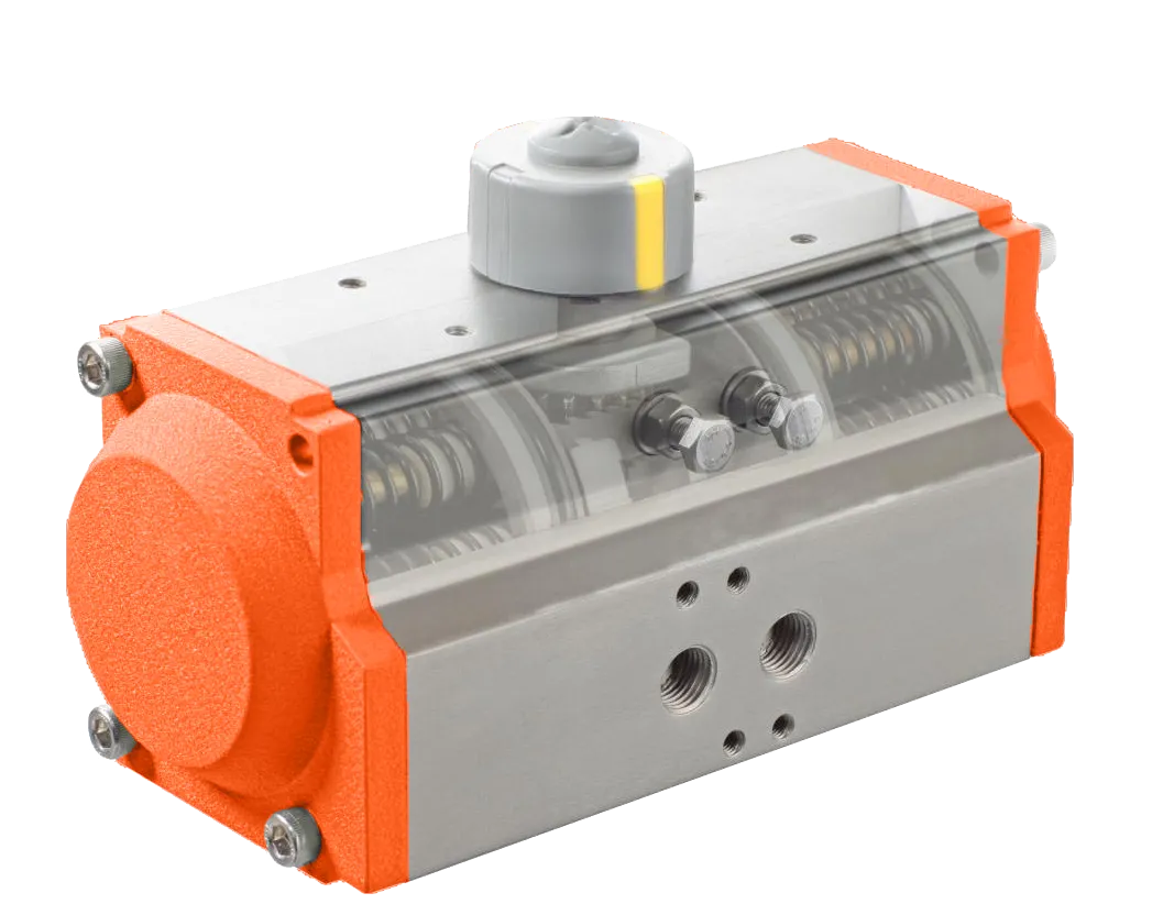 AT Series Spring Return Pneumatic Actuator - Fail-Safe Emergency Control 3