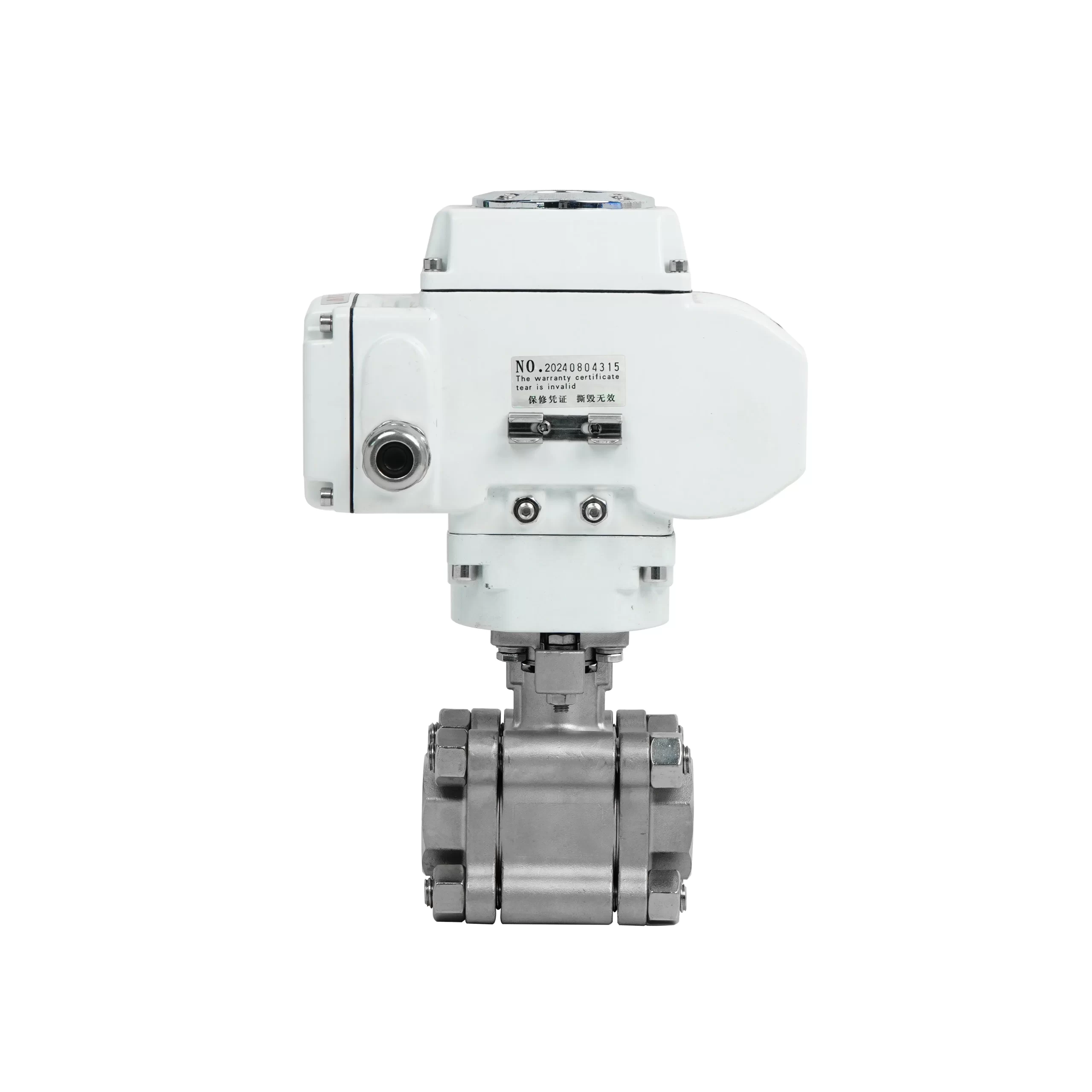 DK55-3PH Electric 3-Piece High-Pressure Ball Valve 3