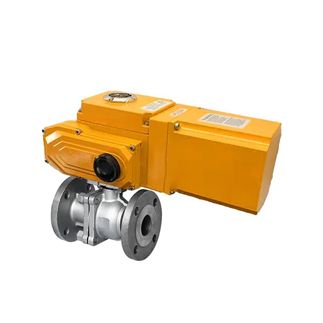 EX-DKV55-2PF Electric Explosion-proof Flanged Ball Valve with Automatic Reset Module 1