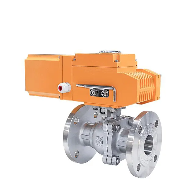 EX-DKV55-2PF Electric Explosion-proof Flanged Ball Valve with Automatic Reset Module 2