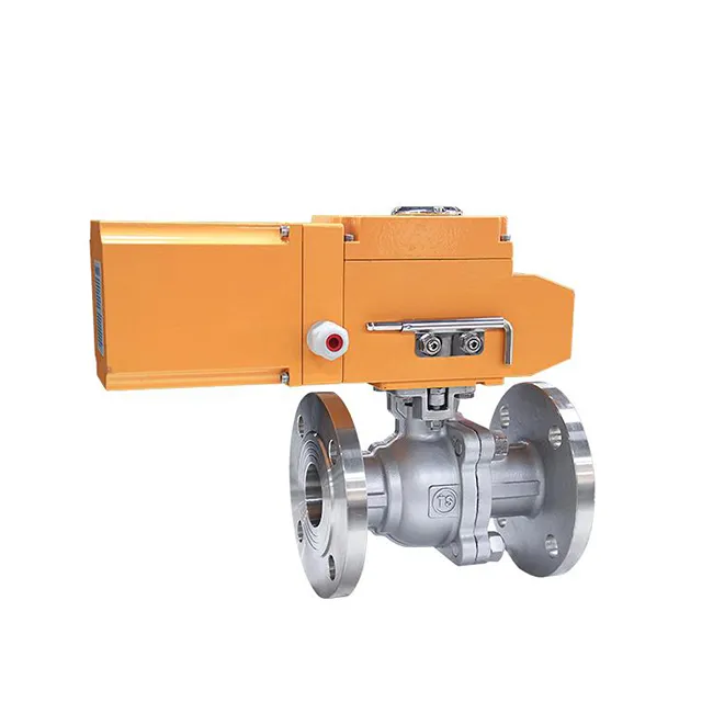 EX-DKV55-2PF Electric Explosion-proof Flanged Ball Valve with Automatic Reset Module 3