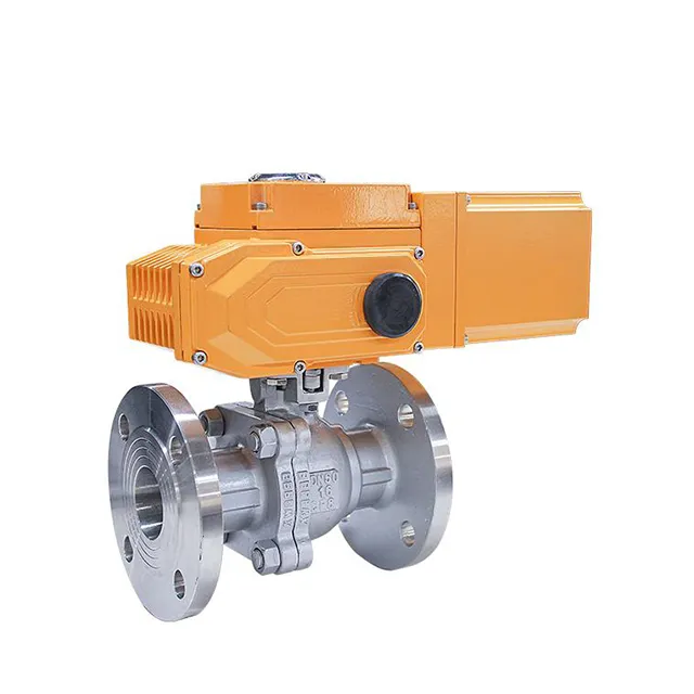EX-DKV55-2PF Electric Explosion-proof Flanged Ball Valve with Automatic Reset Module 4