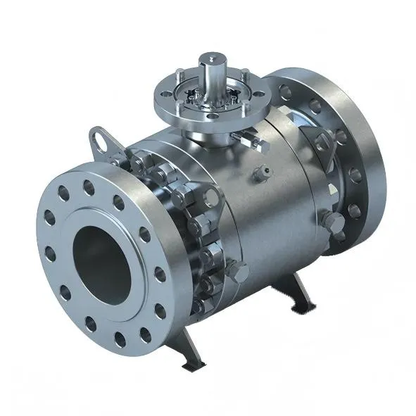 Fixed trunnion ball valve 1