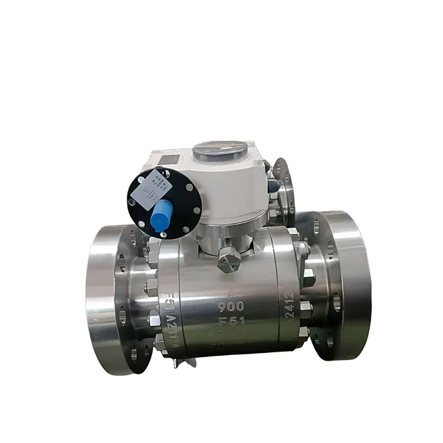 Fixed trunnion ball valve 2