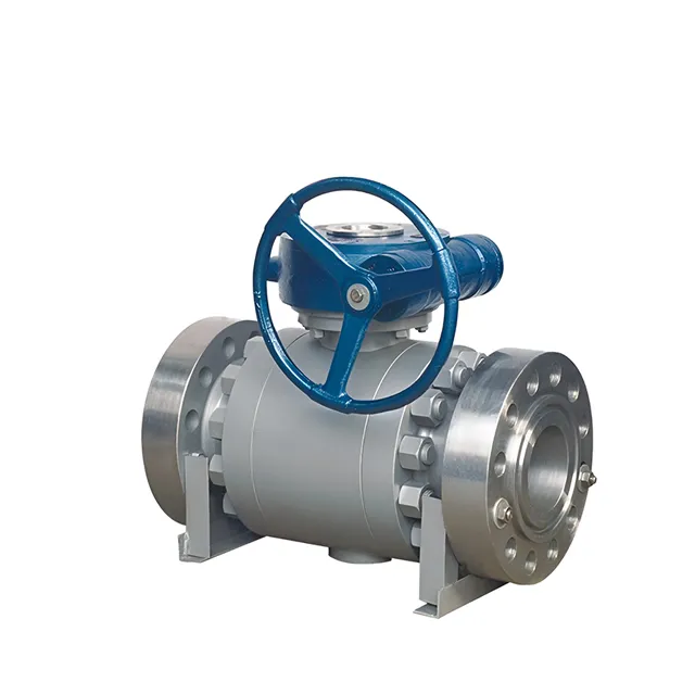 Fixed trunnion ball valve 3