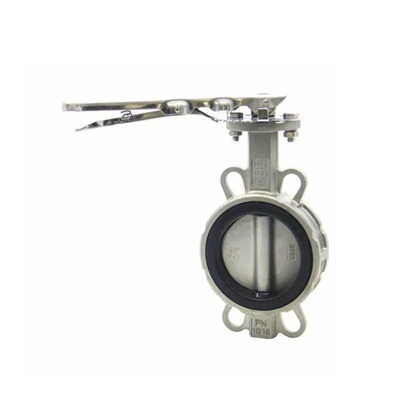Manual Stainless Steel Wafer Butterfly Valve 2