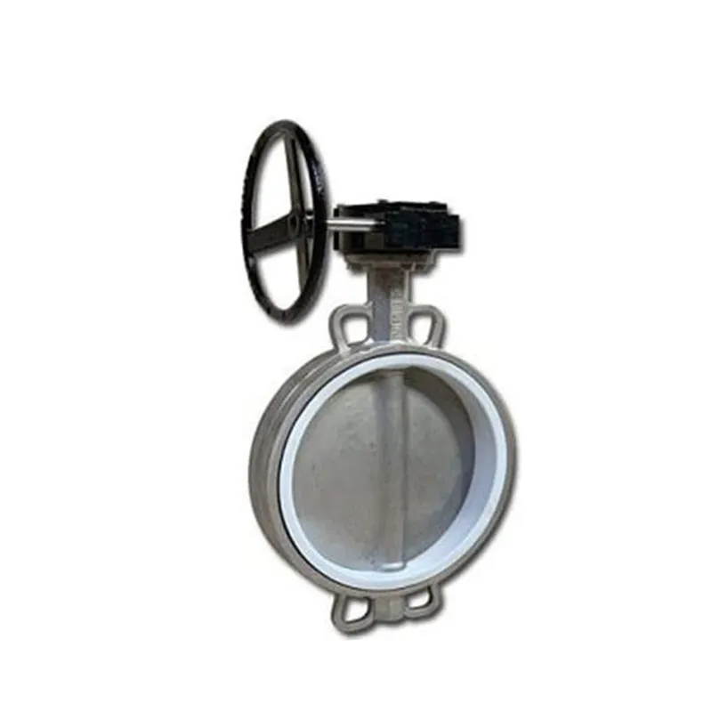 Manual Stainless Steel Wafer Butterfly Valve 3