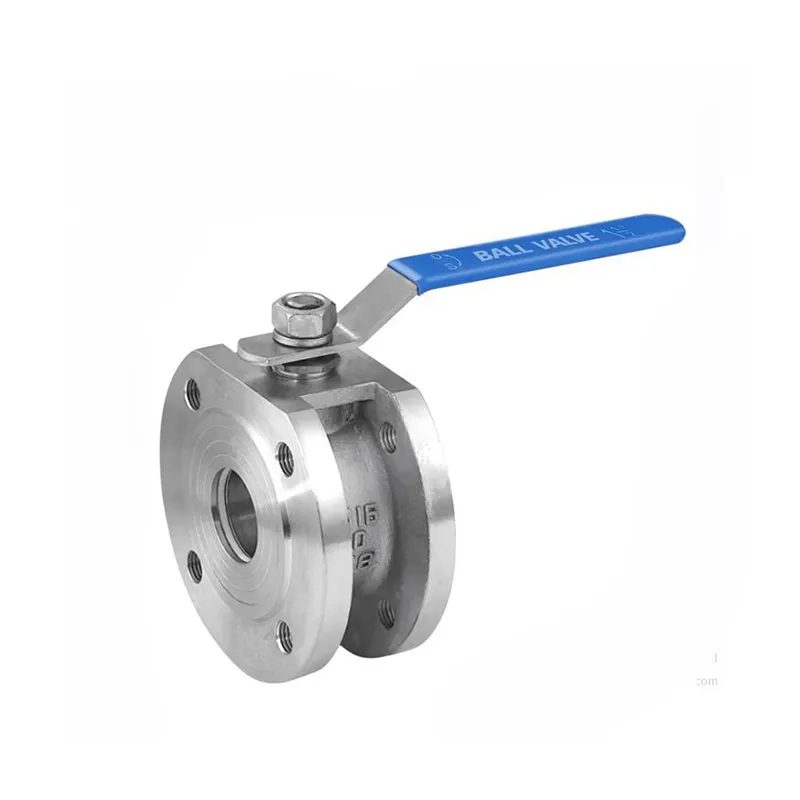 Manual thin ball valve 1