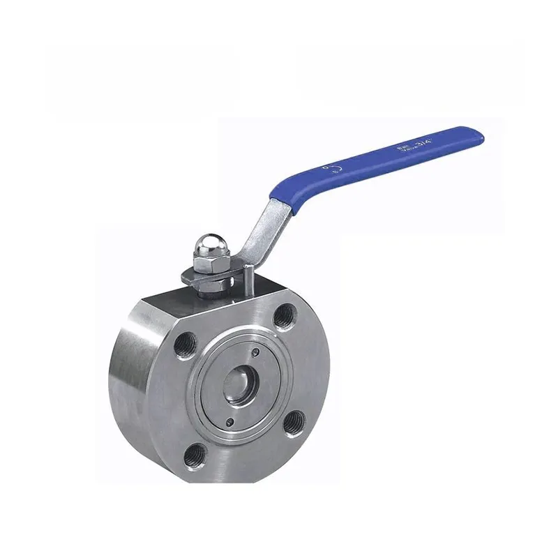 Manual thin ball valve 4