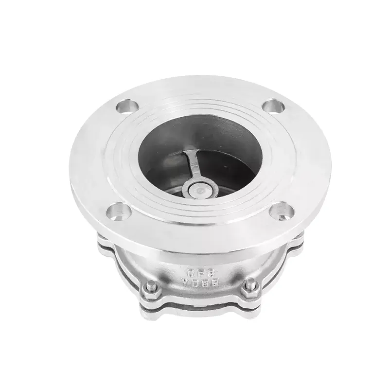 Stainless Steel Flanged Foot Valve with Strainer 5