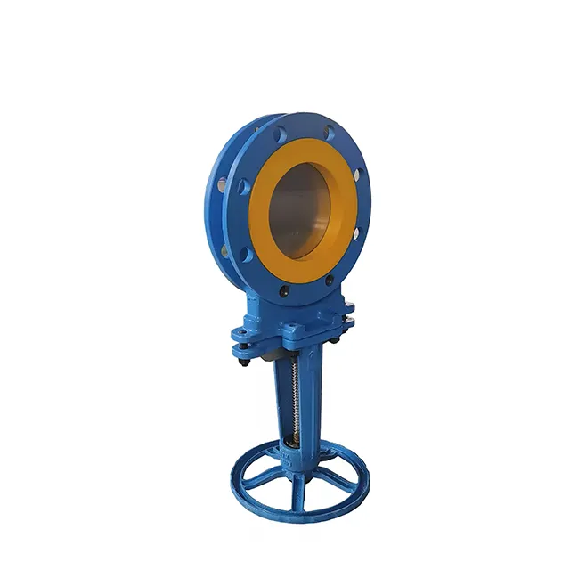 Manual Flanged Gate Valve – Front View