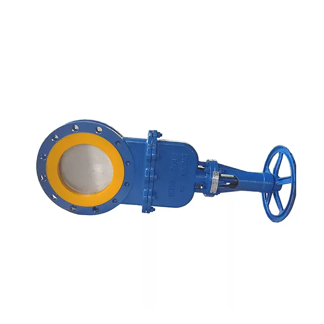 Manual Flanged Gate Valve – Side View