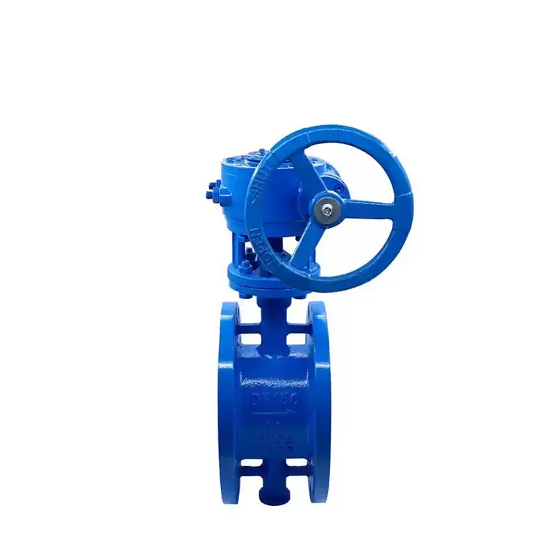 DELCO Manual Metal Seated Cast Steel Flanged Butterfly Valve, Class 150-300, DN06-DN100 3