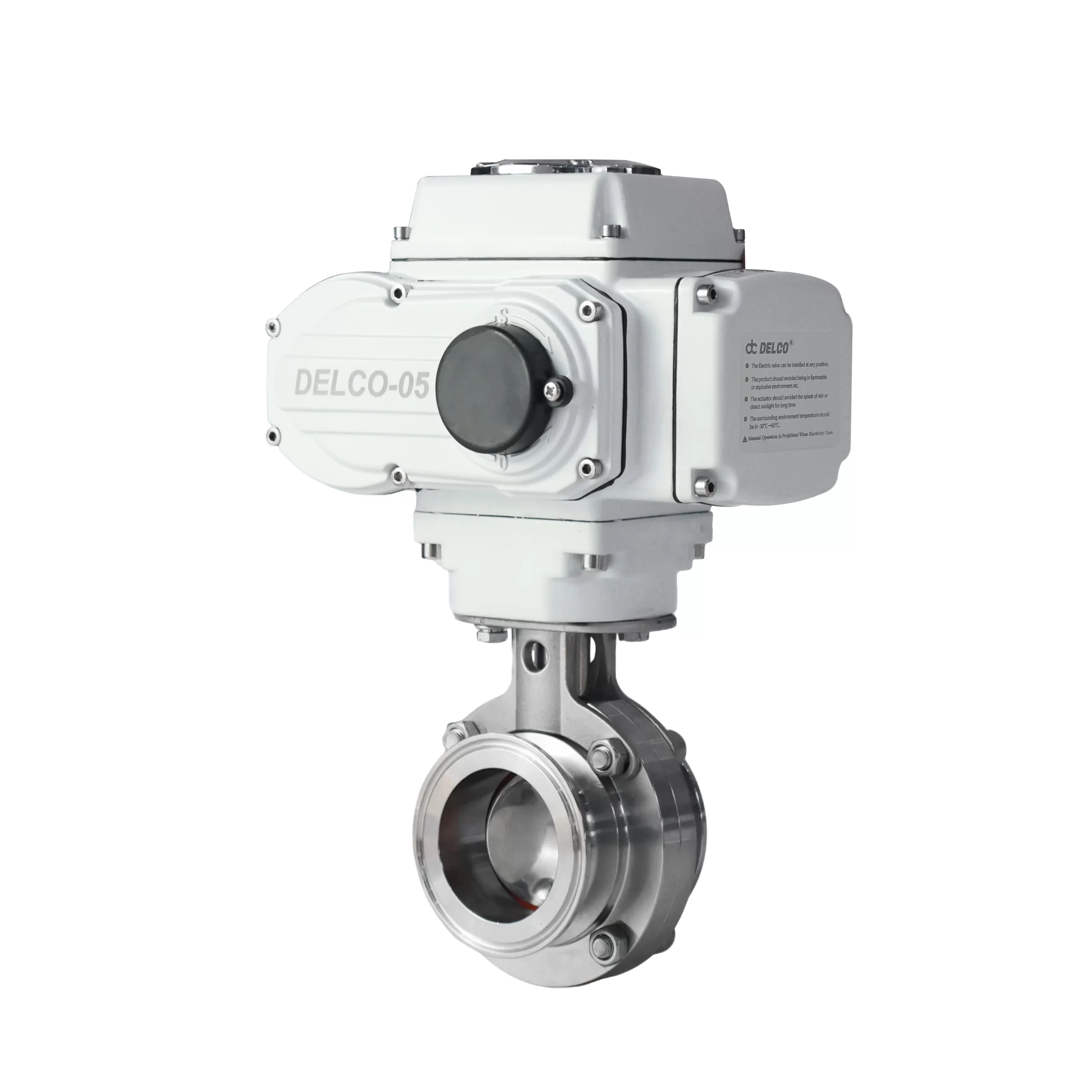 DK56-DW Electric Sanitary Butterfly Valve 3