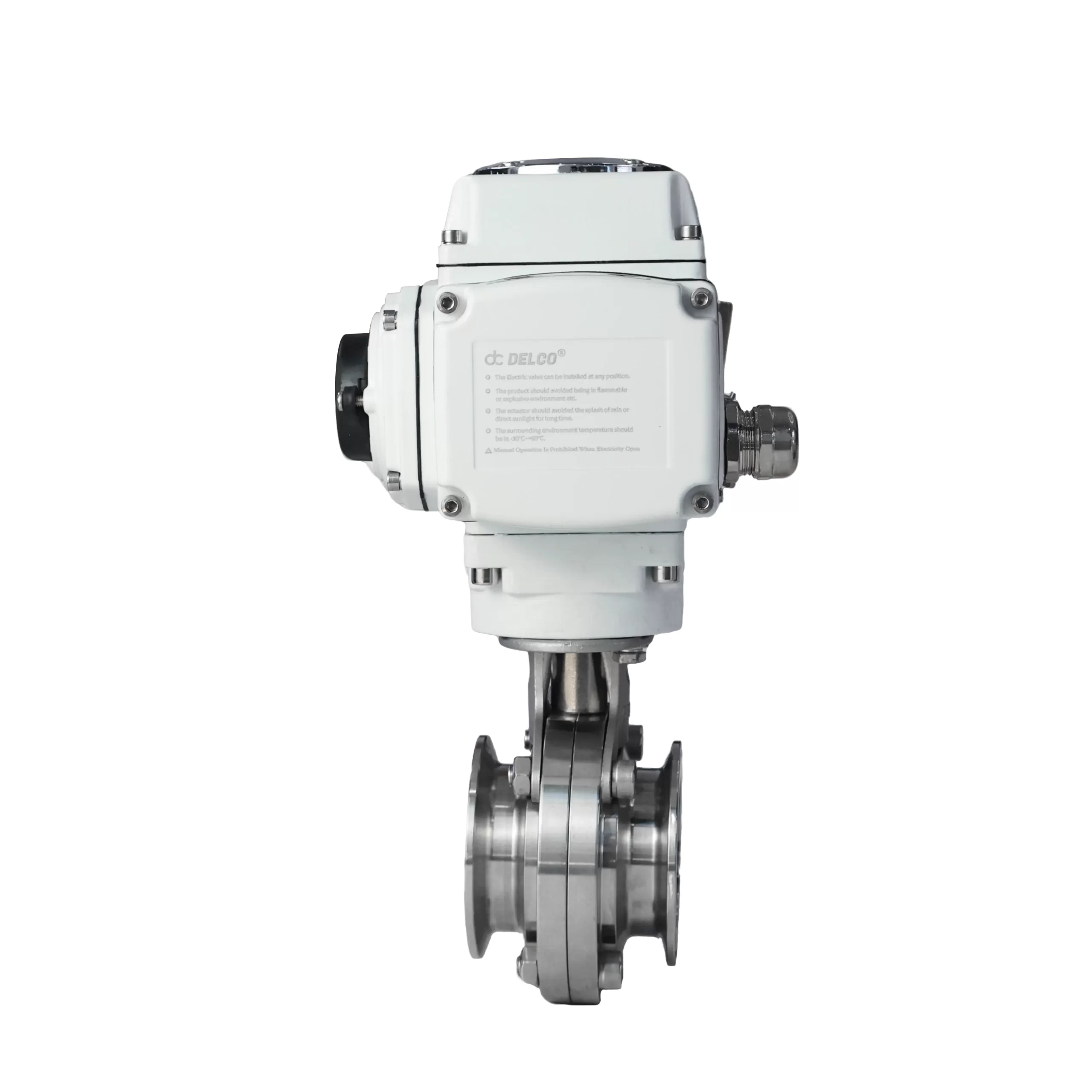 DK56-DW Electric Sanitary Butterfly Valve 4