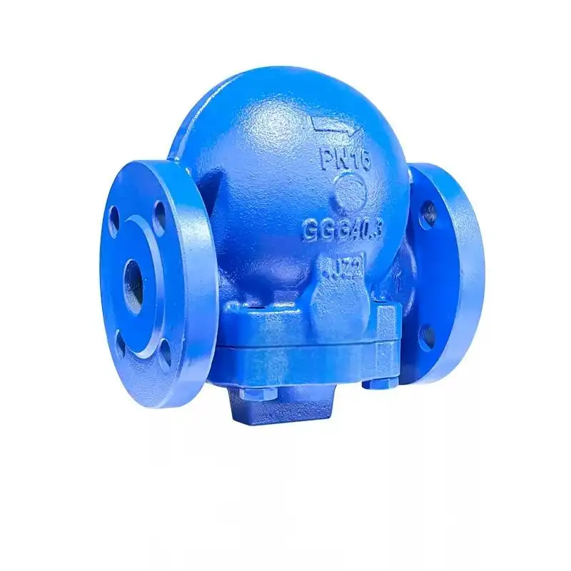 Purgador de vapor de bóia de esfera com alavanca FT44-105