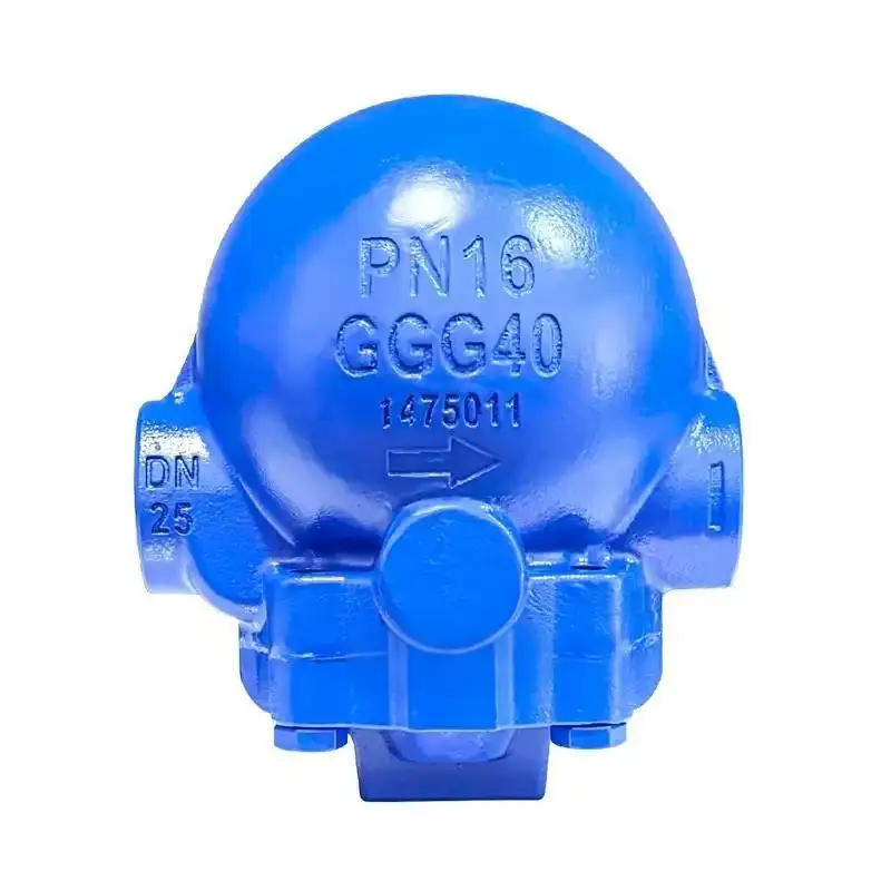 Purgador de vapor de bóia de esfera com alavanca FT44-105