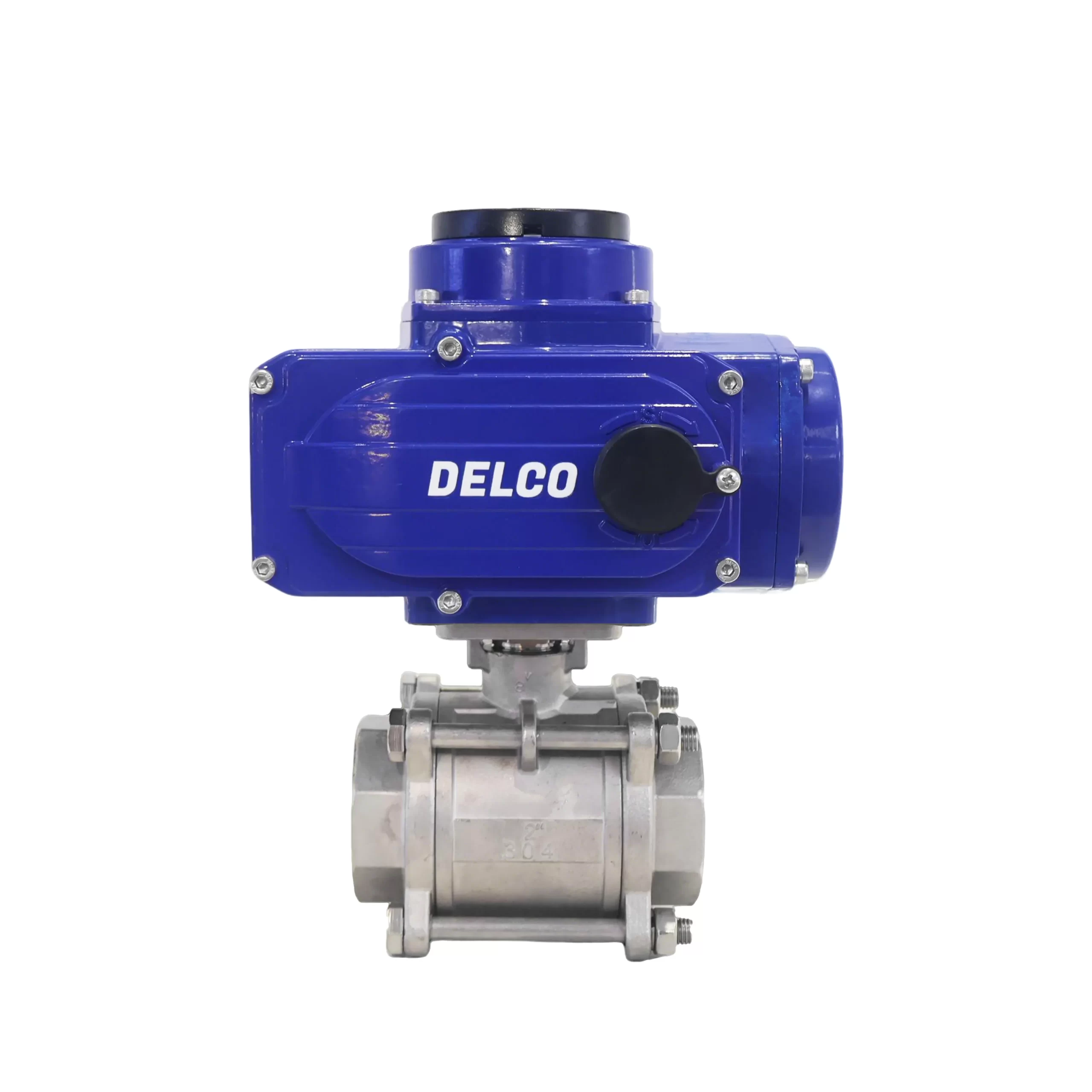 IP67-DK55-3PS Electric Three-Piece Internal Thread Ball Valve 2