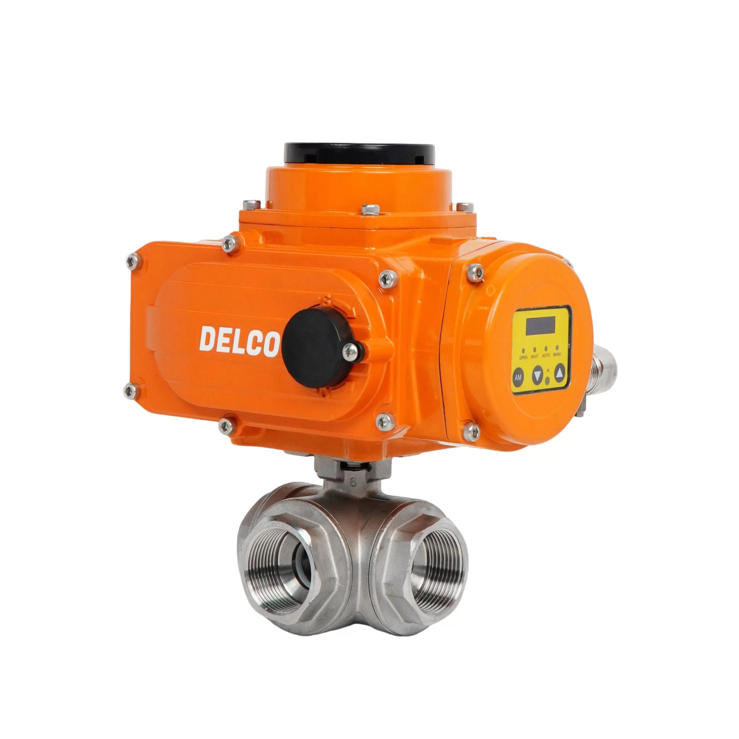 IP67-DK55-3T Electric Three-Way Internal Thread Ball Valve 6