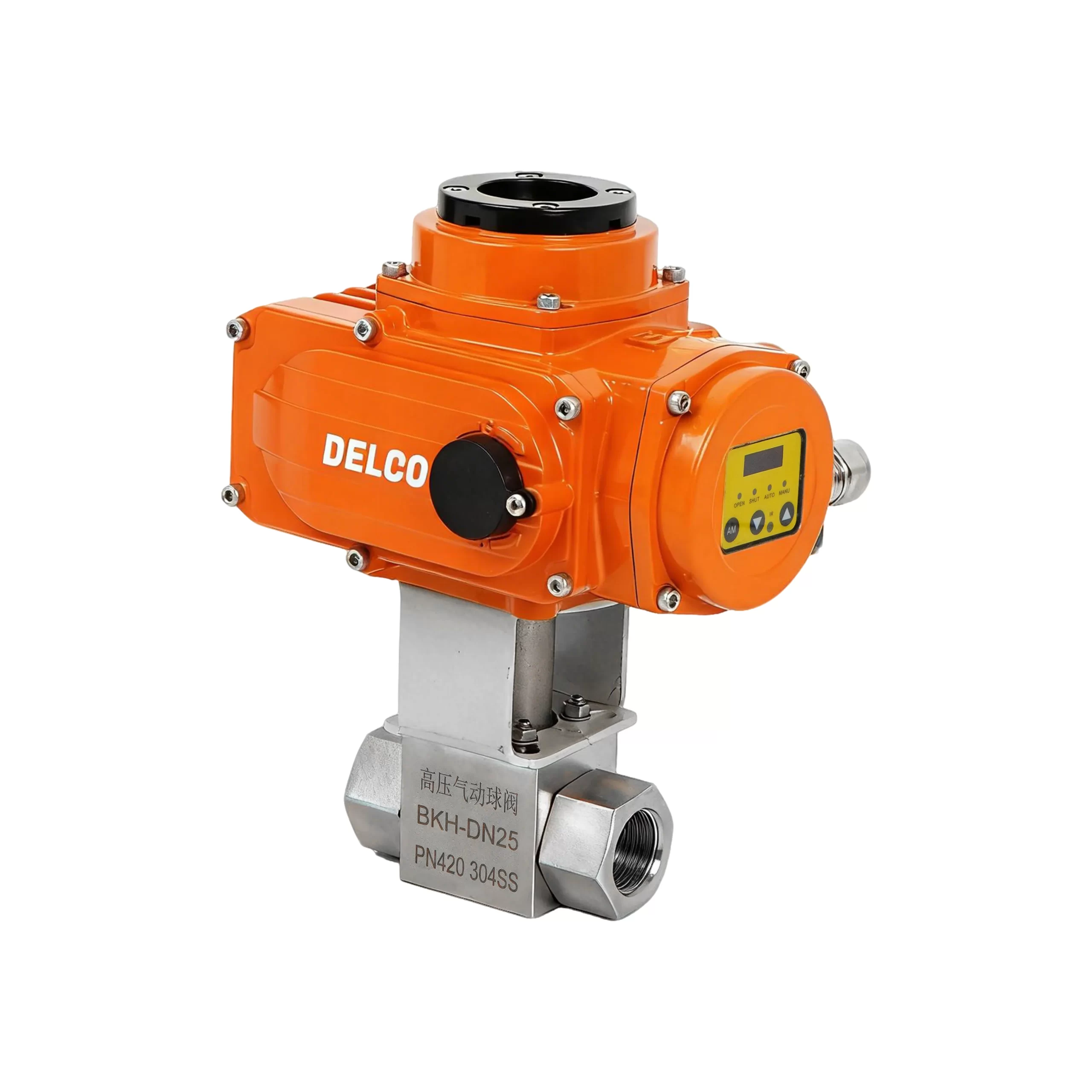 IP67-DK55-HG Electric High-Pressure Two-Way Ball Valve 1