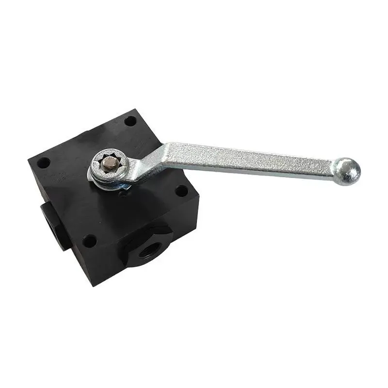 Manual High Pressure 4-Way Ball Valve 4