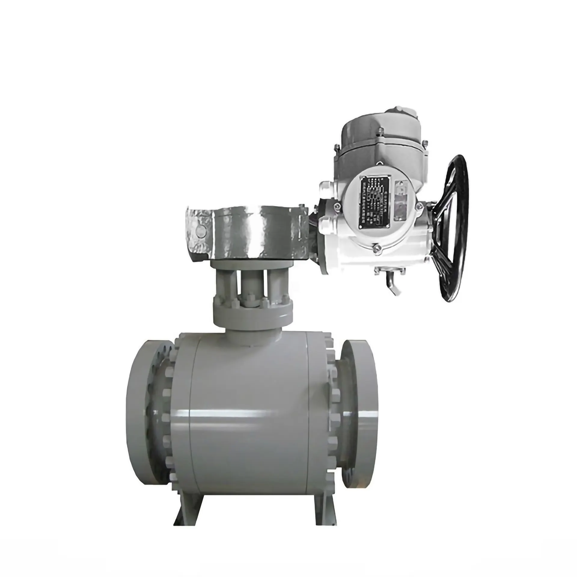 Valvola a sfera flangiata elettrica (DN15-DN350) - Attuatore multigiro con volantino 1