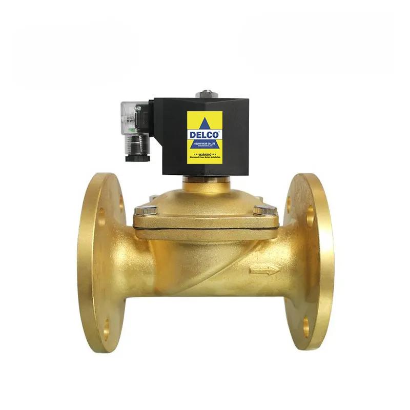 Brass/SS Flanged Solenoid Valve