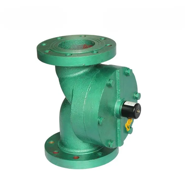 Válvula solenoide de ferro fundido com flange e acionamento por piloto 2