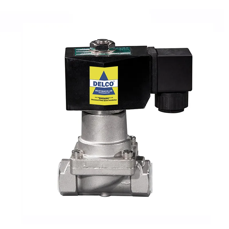 Injap Solenoid Jenis Omboh SS 3