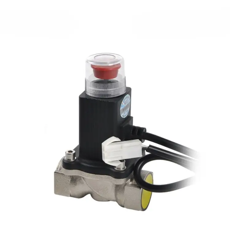 Aluminum Gas Emergency Shut-off Solenoid Valve 1