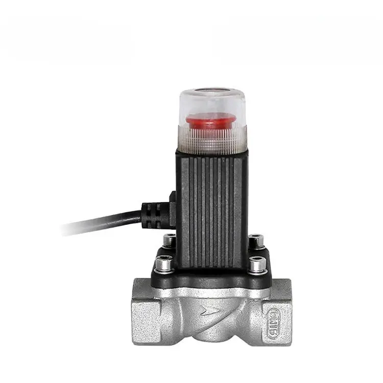 Aluminum Gas Emergency Shut-off Solenoid Valve 4